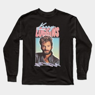 Kenny Loggins // Retro Aesthetic Fan Art Design Long Sleeve T-Shirt